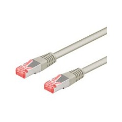 Goobay CAT 6a S/FTP CU 1,5m Grey